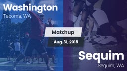 Matchup: Washington High vs. Sequim  2018