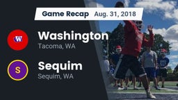Recap: Washington  vs. Sequim  2018