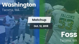 Matchup: Washington High vs. Foss  2018