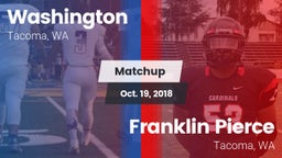 Matchup: Washington High vs. Franklin Pierce  2018