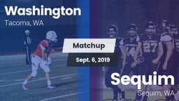 Matchup: Washington High vs. Sequim  2019