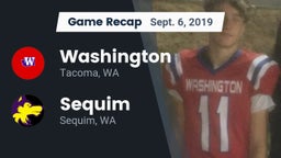 Recap: Washington  vs. Sequim  2019