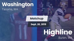 Matchup: Washington High vs. Highline  2019