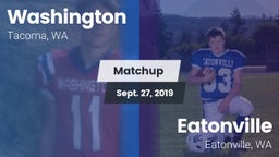 Matchup: Washington High vs. Eatonville  2019