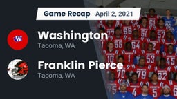 Recap: Washington  vs. Franklin Pierce  2021