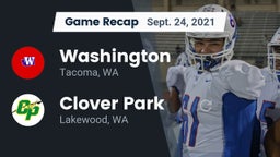 Recap: Washington  vs. Clover Park  2021