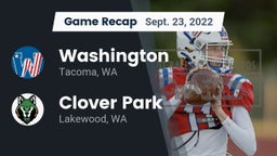 Recap: Washington  vs. Clover Park  2022