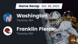 Recap: Washington  vs. Franklin Pierce  2022