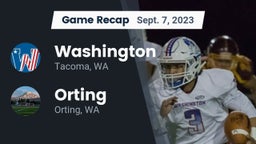 Recap: Washington  vs. Orting  2023