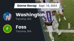 Recap: Washington  vs. Foss  2023