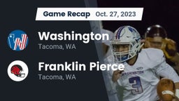 Recap: Washington  vs. Franklin Pierce  2023