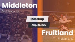 Matchup: Middleton High vs. Fruitland  2017