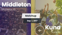Matchup: Middleton High vs. Kuna  2017