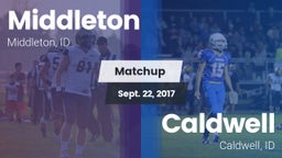 Matchup: Middleton High vs. Caldwell  2017