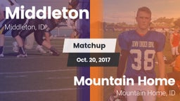 Matchup: Middleton High vs. Mountain Home  2017