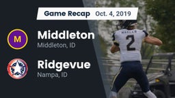 Recap: Middleton  vs. Ridgevue 2019