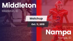 Matchup: Middleton High vs. Nampa  2019