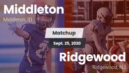 Matchup: Middleton High vs. Ridgewood  2020