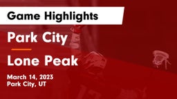 Park City  vs Lone Peak  Game Highlights - March 14, 2023