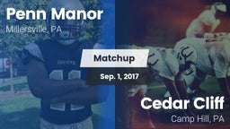 Matchup: Penn Manor High vs. Cedar Cliff  2017