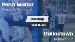 Matchup: Penn Manor High vs. Dallastown  2017