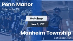 Matchup: Penn Manor High vs. Manheim Township  2017