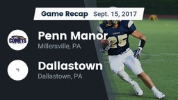 Recap: Penn Manor  vs. Dallastown  2017