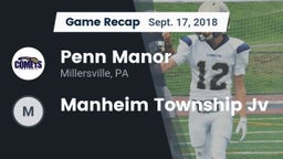 Recap: Penn Manor  vs. Manheim Township Jv 2018