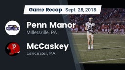 Recap: Penn Manor  vs. McCaskey  2018