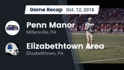 Recap: Penn Manor  vs. Elizabethtown Area  2018