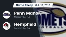 Recap: Penn Manor  vs. Hempfield  2018