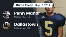 Recap: Penn Manor  vs. Dallastown  2019