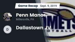 Recap: Penn Manor  vs. Dallastown JV 2019