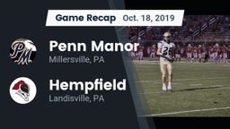 Recap: Penn Manor  vs. Hempfield  2019
