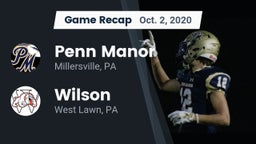 Recap: Penn Manor  vs. Wilson  2020