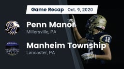 Recap: Penn Manor  vs. Manheim Township  2020