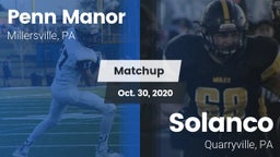 Matchup: Penn Manor High vs. Solanco  2020