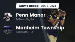 Recap: Penn Manor   vs. Manheim Township  2021
