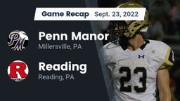 Recap: Penn Manor   vs. Reading  2022