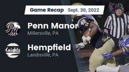 Recap: Penn Manor   vs. Hempfield  2022
