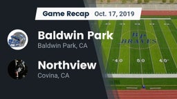 Recap: Baldwin Park  vs. Northview  2019