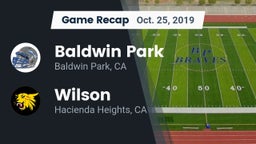 Recap: Baldwin Park  vs. Wilson  2019