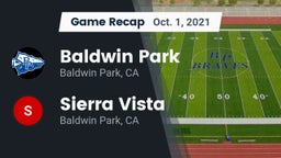 Recap: Baldwin Park  vs. Sierra Vista  2021