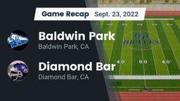 Recap: Baldwin Park  vs. Diamond Bar  2022