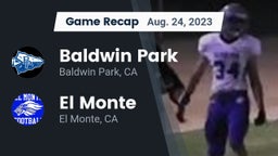 Recap: Baldwin Park  vs. El Monte  2023