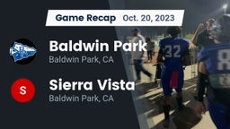 Recap: Baldwin Park  vs. Sierra Vista  2023