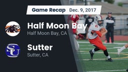 Recap: Half Moon Bay  vs. Sutter  2017