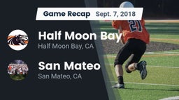 Recap: Half Moon Bay  vs. San Mateo  2018