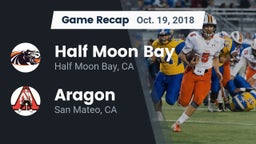 Recap: Half Moon Bay  vs. Aragon  2018