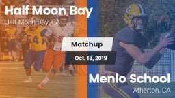 Matchup: Half Moon Bay High vs. Menlo School 2019